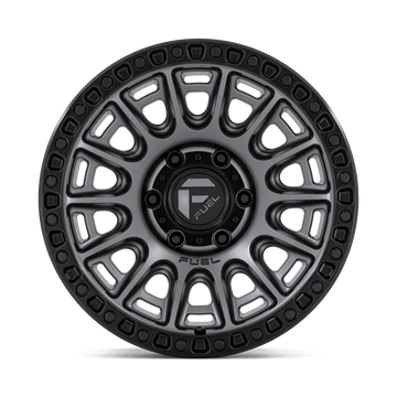Fuel Cycle Wheels D835 In Matte Gunmetal with Black Ring